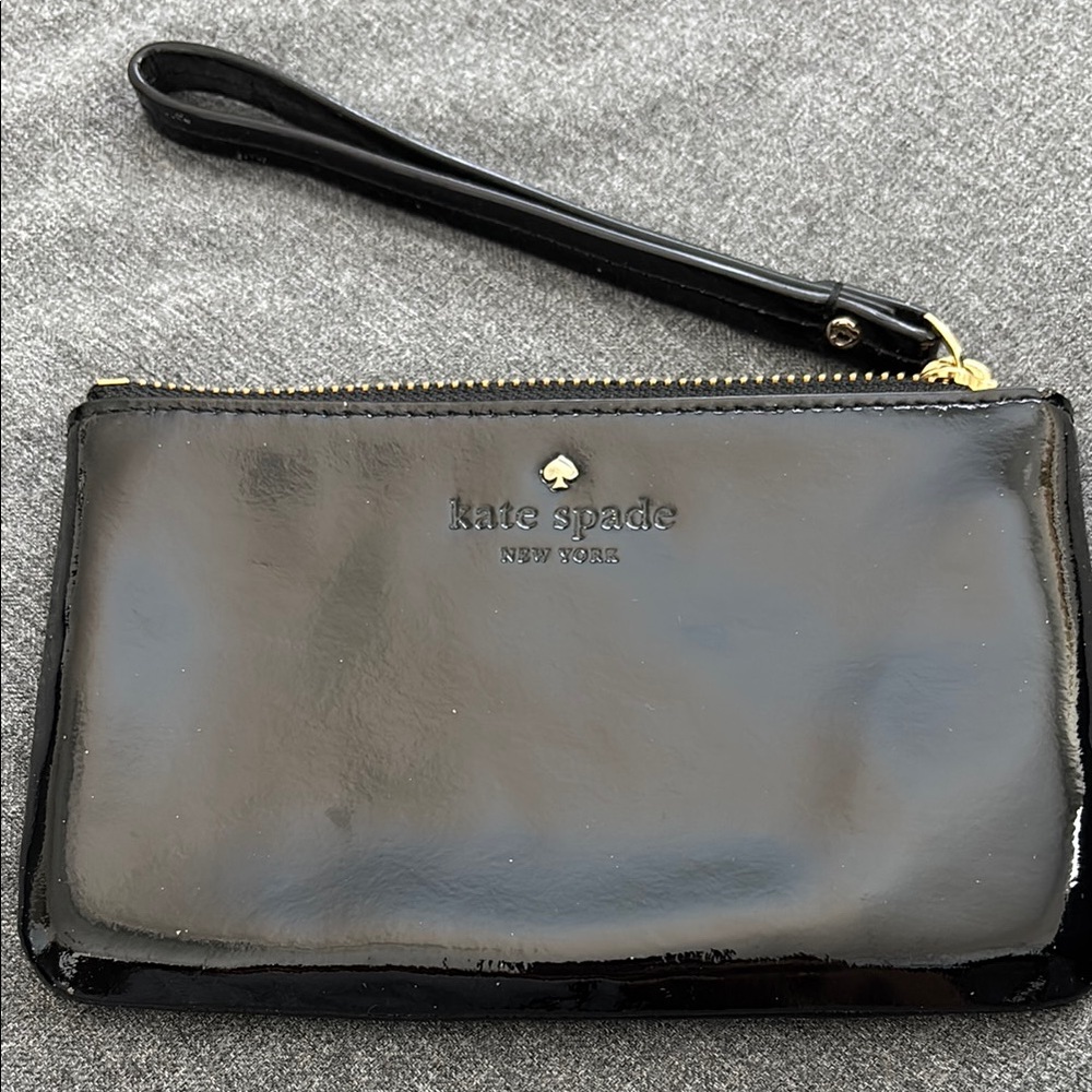 Kate Spade Black Wristlet